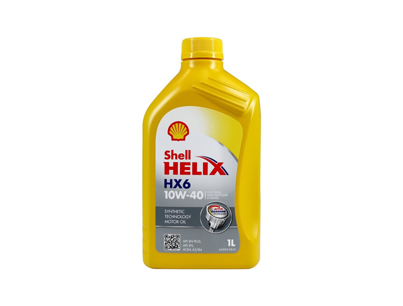 殼牌 合成機油 黃喜力HX6 10W-40 SN級 1L裝-第1張圖片-鄭州市冠恒貿易有限公司【官方網站】-車用潤滑油服務專家