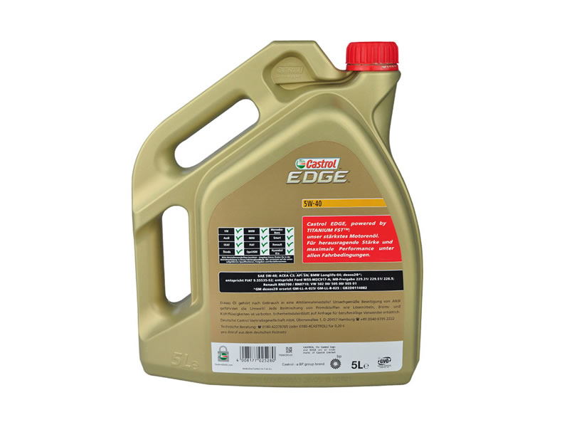 嘉實多 極護 全合成機油 FST 5W-40 C3 5L裝-第2張圖片-鄭州市冠恒貿易有限公司【官方網站】-車用潤滑油服務專家